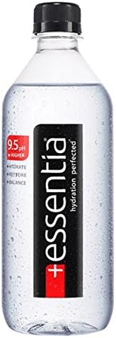Essentia 9.5 pH Water 20 Oz Plastic Bottles - Pack of 12