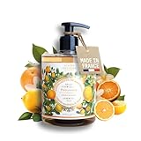 🌿 MARCHIO ECO-RESPONSABILE – Panier des Sens si impegna quotidianamente in una strategia di sviluppo sostenibile. Rinnoviamo costantemente le nostre formule per offrire almeno il 95% di ingredienti di origine naturale. I flaconi dei nostri saponi mani sono riciclati e riciclabili. Sapone mani ricaricabile.