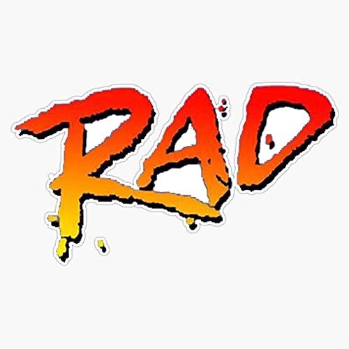 BZ Trading Rad Bmx Movie 1986 Vinyl Decal Wall Laptop Bumper Sticker 5 inch, RDB-USA-STICKERS-0163