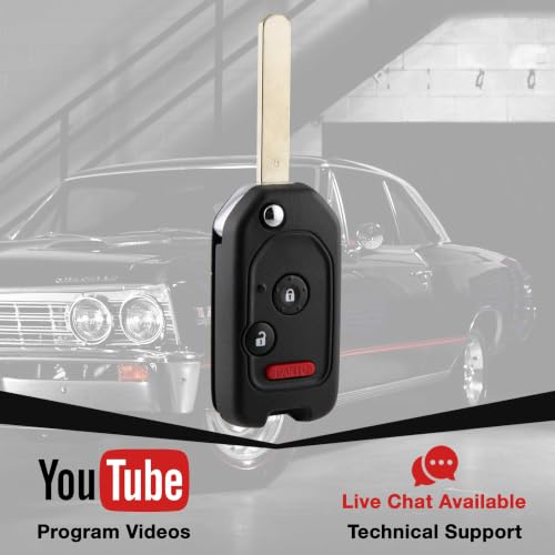 Llave con control remoto para Honda Pilot 2005 2006 2007 2008 emisor de tres botones 3