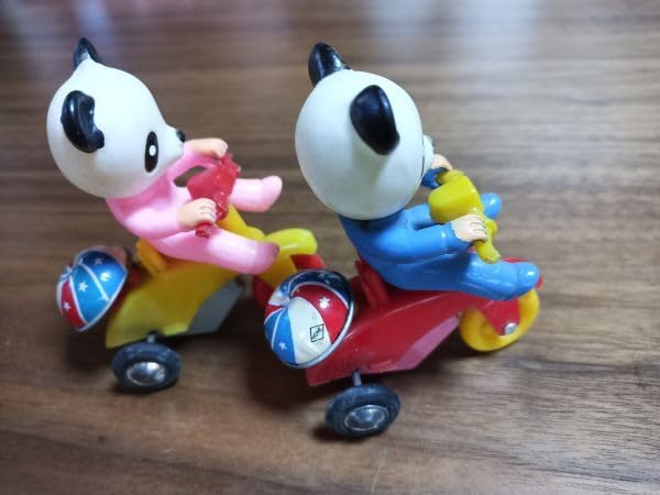 Amazon.co.jp: 昭和レトロ YONE パンダ 三輪車 らんらん かんかん