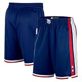 NBA Youth 8-20 Official 2021-22 City Edition Swingman Performance Shorts (14-16, Brooklyn Nets Navy)