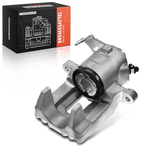 Frankberg Bremssattel Bremszange Hinten Links Aluminium Kompatibel mit Golf IV Polo Fabia I Fabia II A3 Leon Ibiza III TT Cordoba Toledo II R.o.o.m.s.t.e.r Replace# 1J0615423D