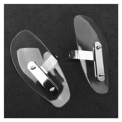 NVCPHGEDEK Protector de Manillar de Motocicleta Protector de Mano para Manillar Motocicleta, Transparente, Deflector de Viento, Protector de Mano para Motocicleta, Protector de Mano para Bicicleta