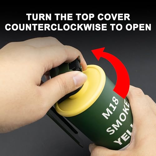 Zhongren Dummy Grenade Model Plastic Hand Grenades Toy CS Airsoft Tactical Gear Accessories for Tactical Army Fans Cosplay Movie Props Outdoor 14+ - Image 4