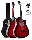 ALLROUND ACOUSTIC GUITAR - Das Cutaway erleichtert den Zugang der linken Hand zu den hohen Bünden, was diese Gitarre - von Lagerfeuermusik bis hin zu Soli und Fingerstyle - zum echten Allrounder macht.