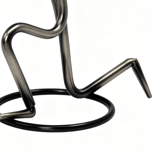 Porte-bouteilles de comptoir en métal pour décoration de cuisine et table - 7