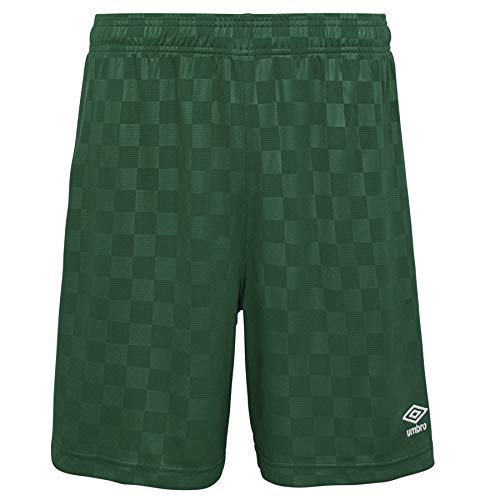 Short Umbro Checkered avec motif géométrique et ceinture ajustable