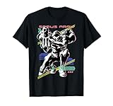 Nintendo Metroid Samus Aran Retro Neon Poster T-Shirt