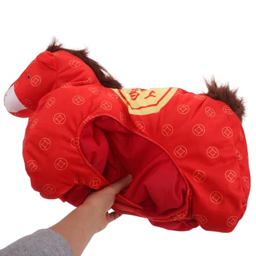 Chapeau de cheval peluche amusant accessoire idéal soirée déguisée