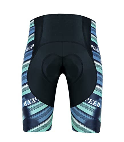 Shorts de ciclismo para hombre con acolchado y agarre antideslizante miniatura 3