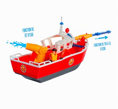 Sam le Pompier bateau de pompier en titane Simba idée cadeau anniversaire