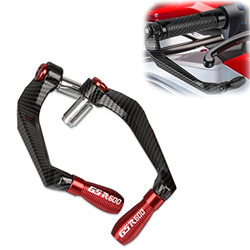 Protège-mains moto alu rouge pour vos sorties en Suzuki GSR 600