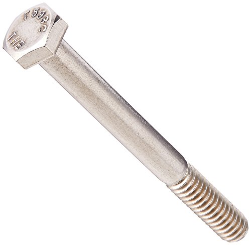 Tornillo hex 1/4-20 x 2-1/2 de acero inoxidable Hillman 50 uds 2