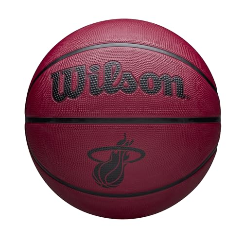 Wilson Balón NBA Team Tribute Solid, Costuras Profesionales, Estabilidad y Cubierta de Rendimiento, Juego al Aire Libre, Todas Las Superficies, Equipo: Milwaukee Bucks, Color: Verde, Talla: 5