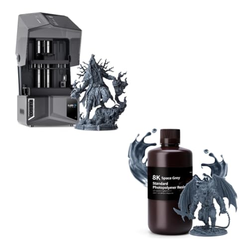 Elegoo Saturn 4 Ultra Resin 3D Printer and 8K