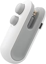 Sellador de Bolsas Portátil, Recargable USB, 16W, para Aperitivos y Viajes, con Cable de Carga