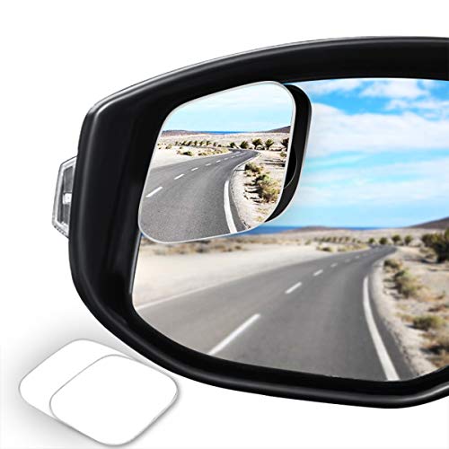 WildAuto Retroviseur Conduite Accompagnée Retroviseur Angle Mort Miroir D'angle Mort RéTroviseur Conduite Accompagnée pour Tous Les Voitures (2pcs-A)