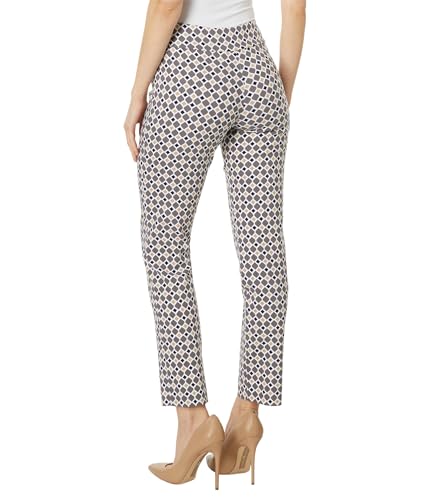 Krazy Larry Pull-On Ankle Pants Diamonds 4 282