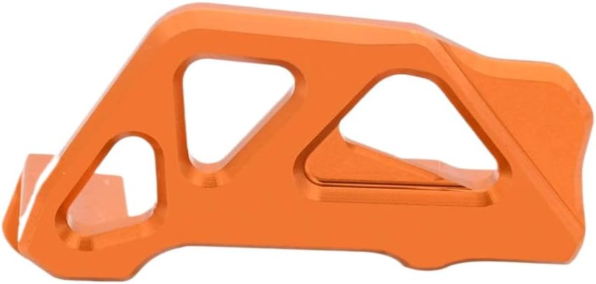 CNC Rear Brake Disc Protector Brake Caliper Guard Compatible with EXC EXCF XC XCF XCW SX SX FE TE FC TC 125-501(Orange)