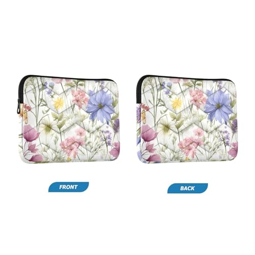 Funda para Laptop de 13-14 Pulgadas con Motivo Floral miniatura 2