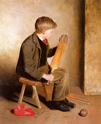 Tableau la fin de la saison par Edward Holliday - Impression d'art sur toile 60x90cm
