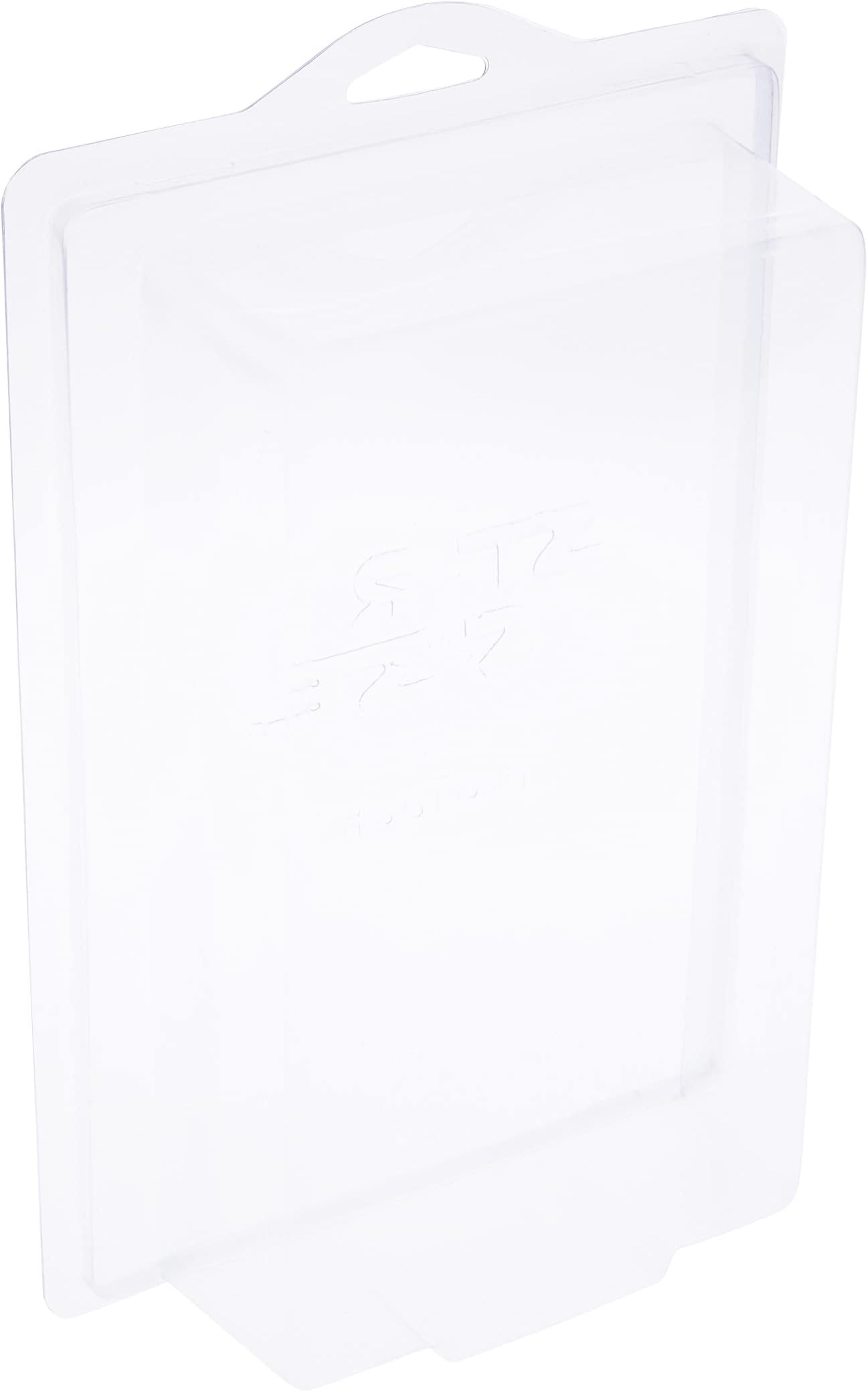 SSSTAR-Black Star Case Storage / Display for Star Wars Black Series Archive or 6" Standard Size Figures in Red Highlighted Packaging, 6.375" W x 9.75" H x 2" D, 3-Pack