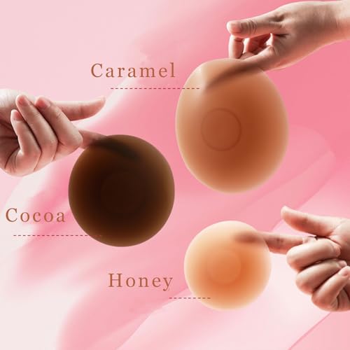 Cakes Cleavage Bra, Sticky Cakes Circles, Invisible Strapless Backless Push Up Self Adhesive Body Bras for Women 3 Colors2