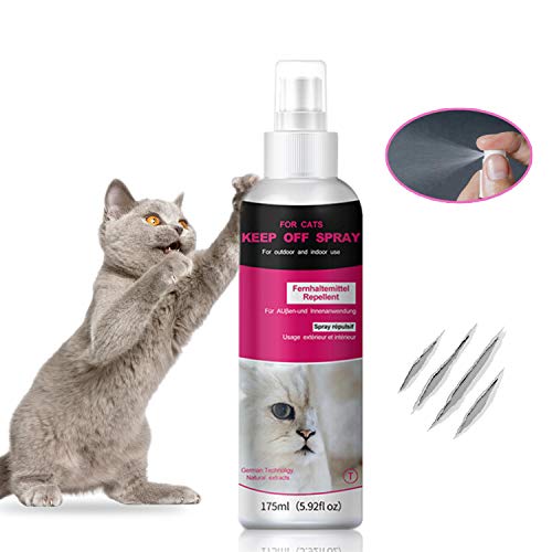 Petsvv Cat Spray for Scratching - Cat Scratch Deterrent for Kittens and Cats|Non-Toxic