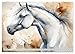 Elegant and Graceful (Wall Calendar 2026 DIN A2 Landscape), CALVENDO Monthly Calendar: Beautiful AI Generated Watercolours of Horses