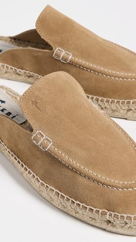 manebi Men's Suede Traveler Mule Espadrilles4