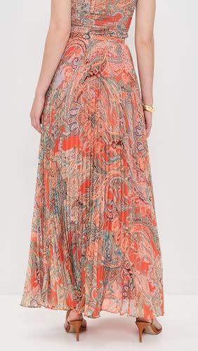 L'AGENCE Women's Torin Pleated Maxi Skirt4