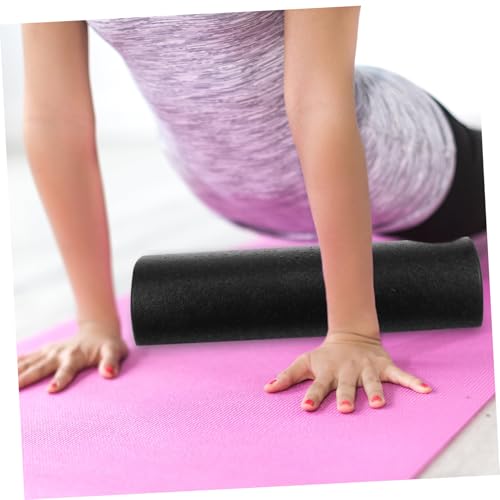 Rodillo de espuma de alta densidad para yoga y masaje, superficie lisa, para espalda y piernas, ideal para pilates, estiramientos, rehabilitación y estabilización postural miniatura 6