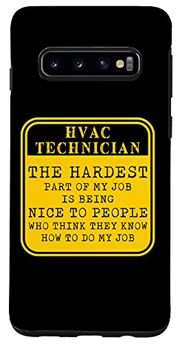 Galaxy S20+ HVAC Technician Funny HVAC Tech Case