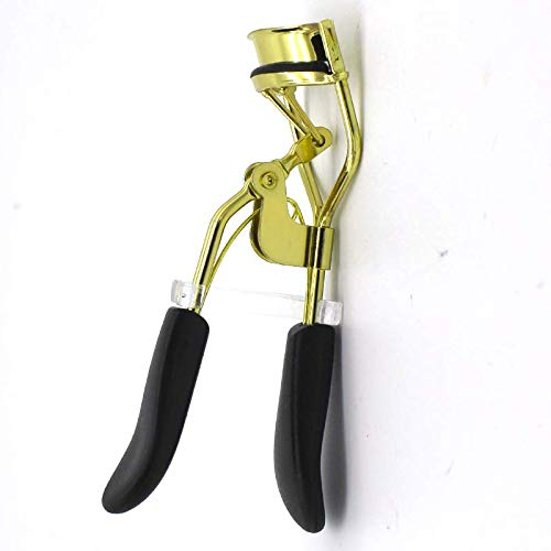 Eyelash Curler,Gold Plated Stainless Steel With Replacement Pads,Just Dramatically Curled Eyelashes & Lash Line in Seconds. Get Gorgeous Eye Lashes Now! (Gold)