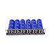 JAGTRADE Super Capacitor 6pcs/Set Super Farad Capacitor 16V 16.6F High Current Ultracapacitor for Board for for Car Automotive Rectifi, 12 x 2 x 6.2cm, Blue