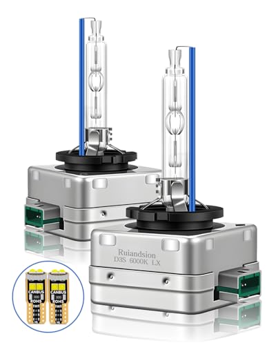 Ampoule D3S xénon Ruiandsion pour conduire la nuit en toute sécurité avec phares 6000K