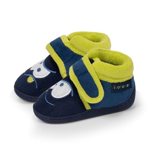Isotoner - Zapatillas de deporte para bebé y niño, con cierre de scratch, buena sujeción del pie, suela antideslizante