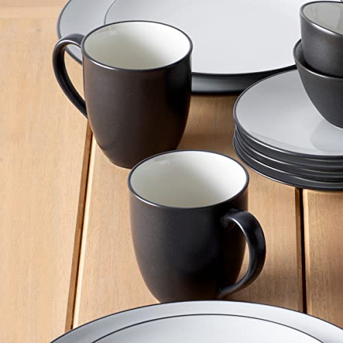 Set de 4 Mugs Noritake Colorwave Graphite 12 oz miniatura 2