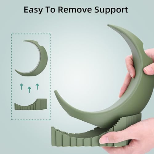 Image of 3DHoJor Matte PLA Filament 1.75mm, Upgrade 1kg Cardboard Spool PLA Filament 1.75 PLA 3D Printing Filament, Print with Most 3D Printers 3D Filament-Olive Green