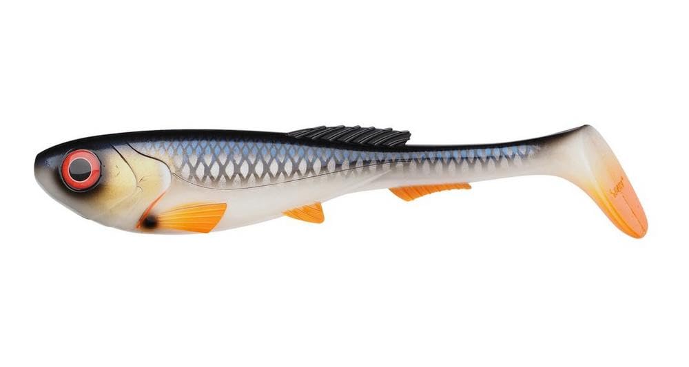 Abu Garcia Beast Paddletail | 17 cm | 49 g Srebrny 17 cm