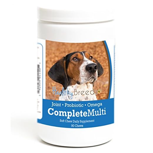 Healthy Breeds Treeing Walker Coonhound All in One Multivitamin Soft Chew 90 Count