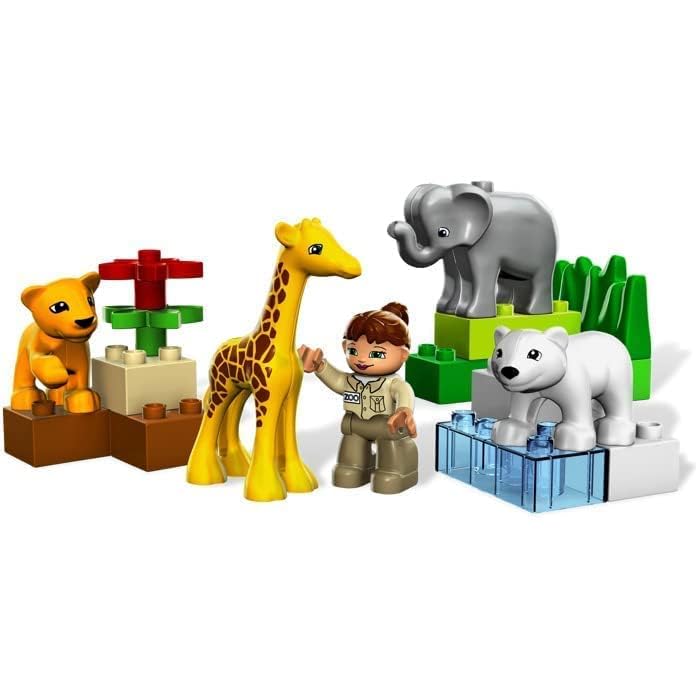 zoo Fezeedi Zoo Animal Building Block Set Jungle Animals Figure Toys