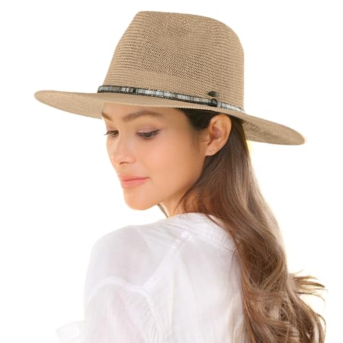 Sombrero Panama con detalle de pedrería