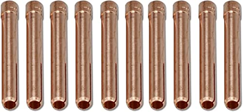 Image of RIVERWELD TIG Torch Collets 54N20 5 /32 inch & 4.0mm Consumables 10pcs | for QQ300 DB PTA SR WP 17 18 26 TIG Welding Torch Accessories