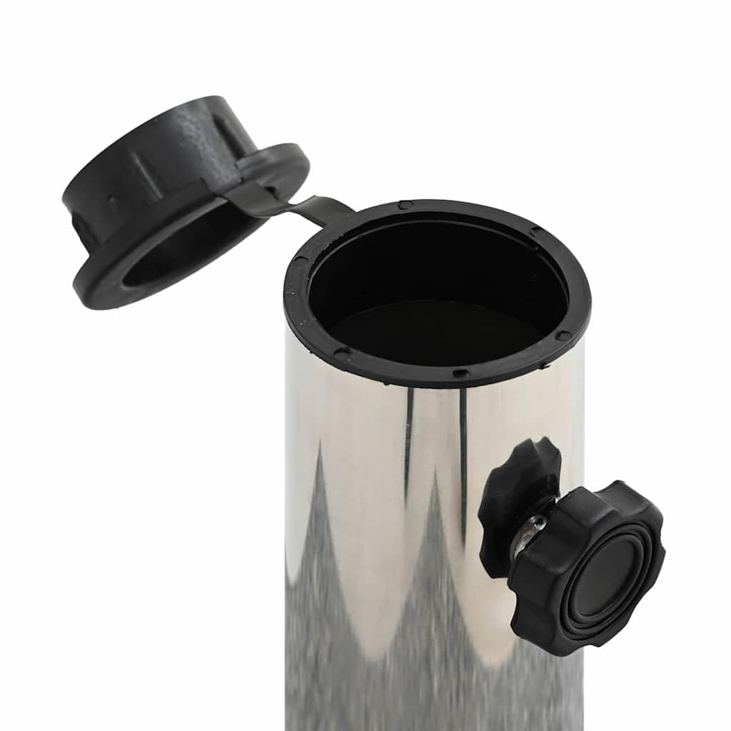 vidaXL Pied de Parasol 30 kg Gris Granite Carré