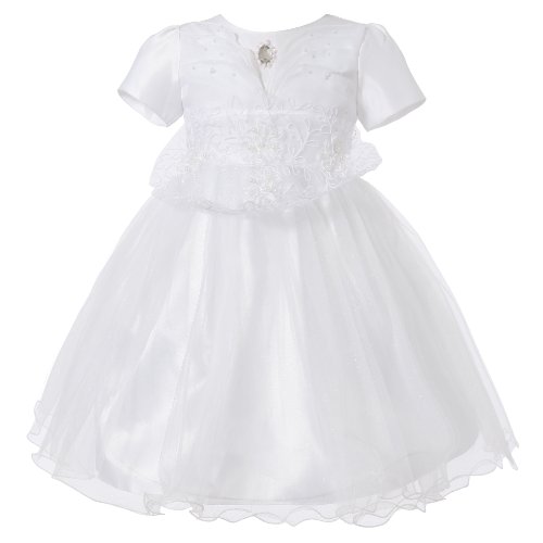 Richie House Girls' Princess Pink Dress with Layered Mesh Bottoms Size 2-6 RH0919