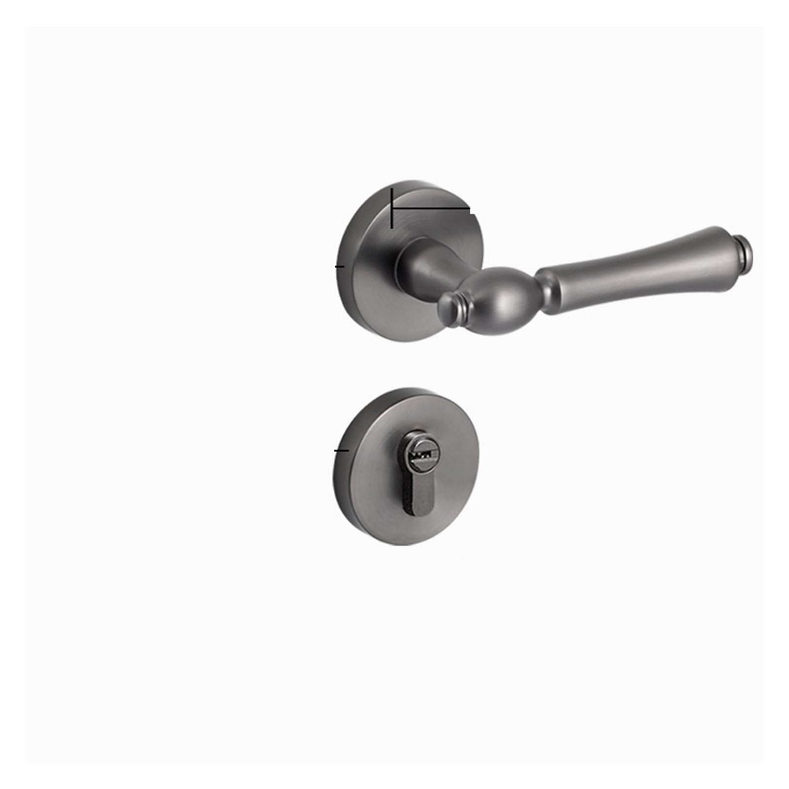 Aepqbgqj One Color Magnetic Silent Split Lock Bedroom