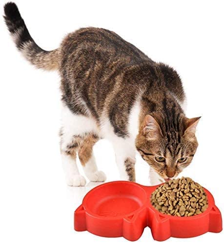 RvPaws Double Nontoxic Plastic Food and Water Bowl with Dispenser Bottle Holder and Water-Auto Dispenser Small Dogs and Cats, Puppies (Color May Vary) (B09QG37G3C) Amazon Price History, Amazon Price Tracker