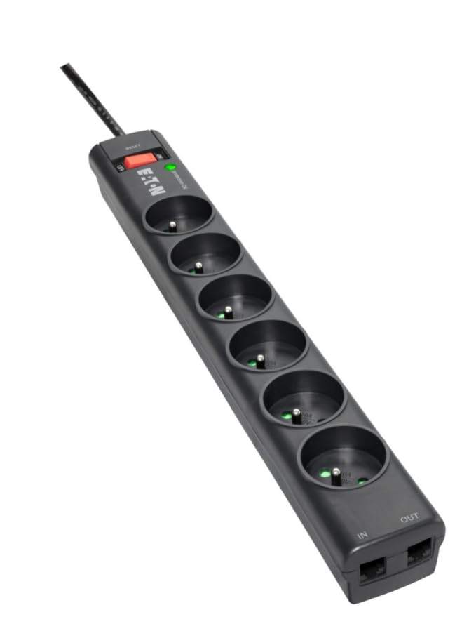 Eaton Protection Strip 6 Tel@ évite les pannes de box et de PC